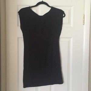 Urban outfitters, Long black shirt with open back
